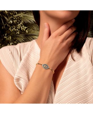 Walk with Integrity - Hematite Gold Tone Bracelet