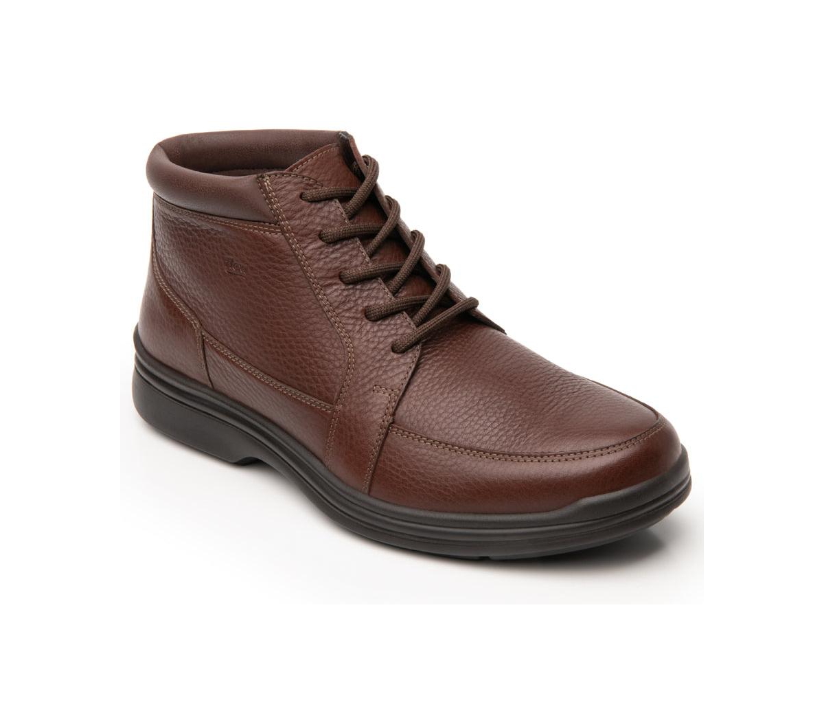 Men´s Brown Leather Lace-Up Boots By Flexi - Brown