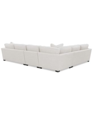 CLOSEOUT! Nightford 143" 4-Pc. Fabric L Sectional, Created for Macy's