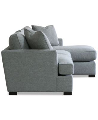 CLOSEOUT! Nightford 111" 2-Pc. Fabric Chaise Sectional, Created for Macy's