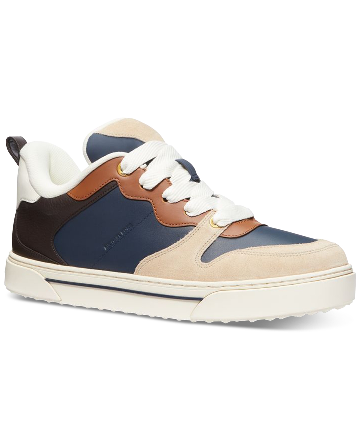 Michael kors tennis shoe mens navy sales