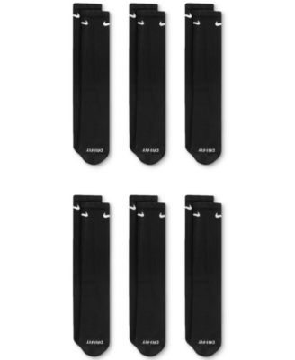 Men's Everyday Plus Cushioned Training Crew Socks (6 Pairs)