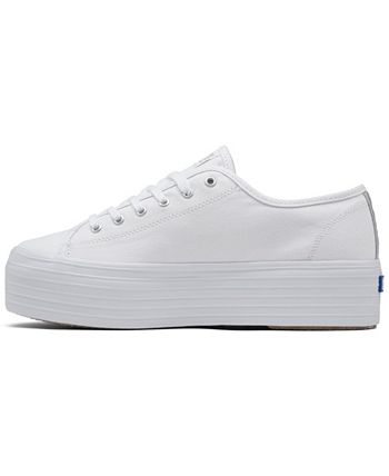 Keds Women's Triple Up Canvas Platform Casual Sneakers from Finish Line ...