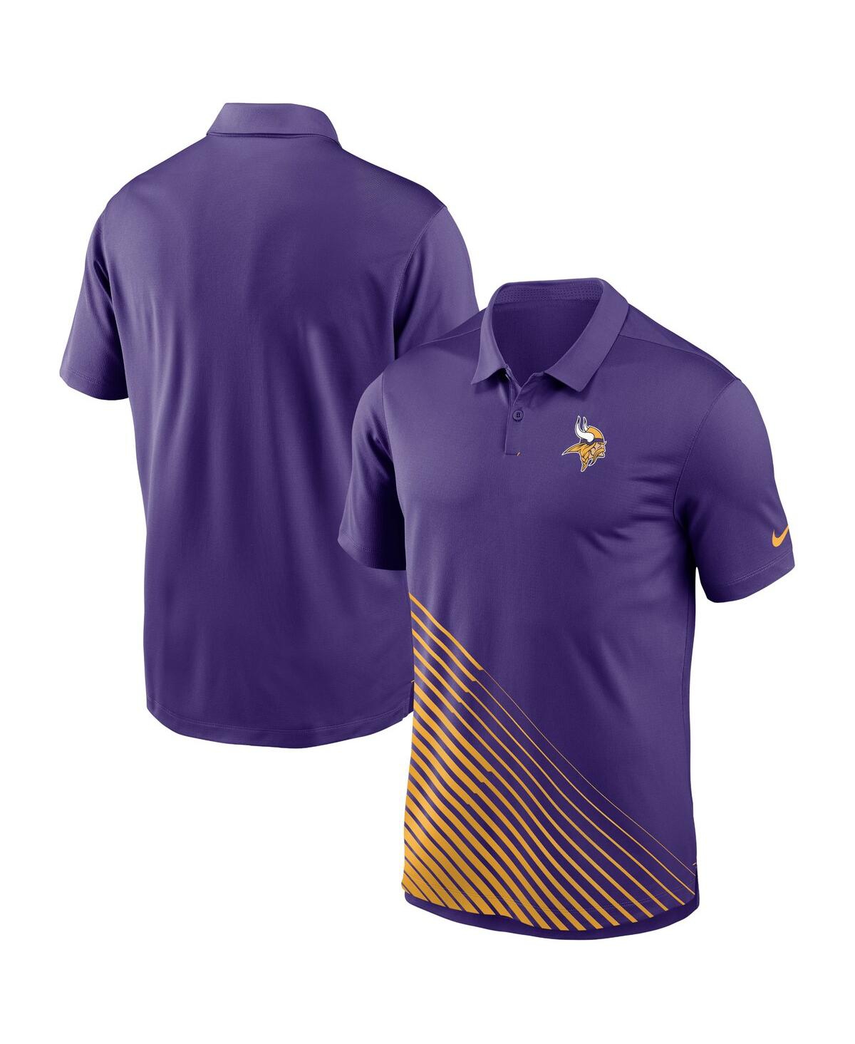 Shop Nike Men's  Purple Minnesota Vikings Vapor Performance Polo Shirt
