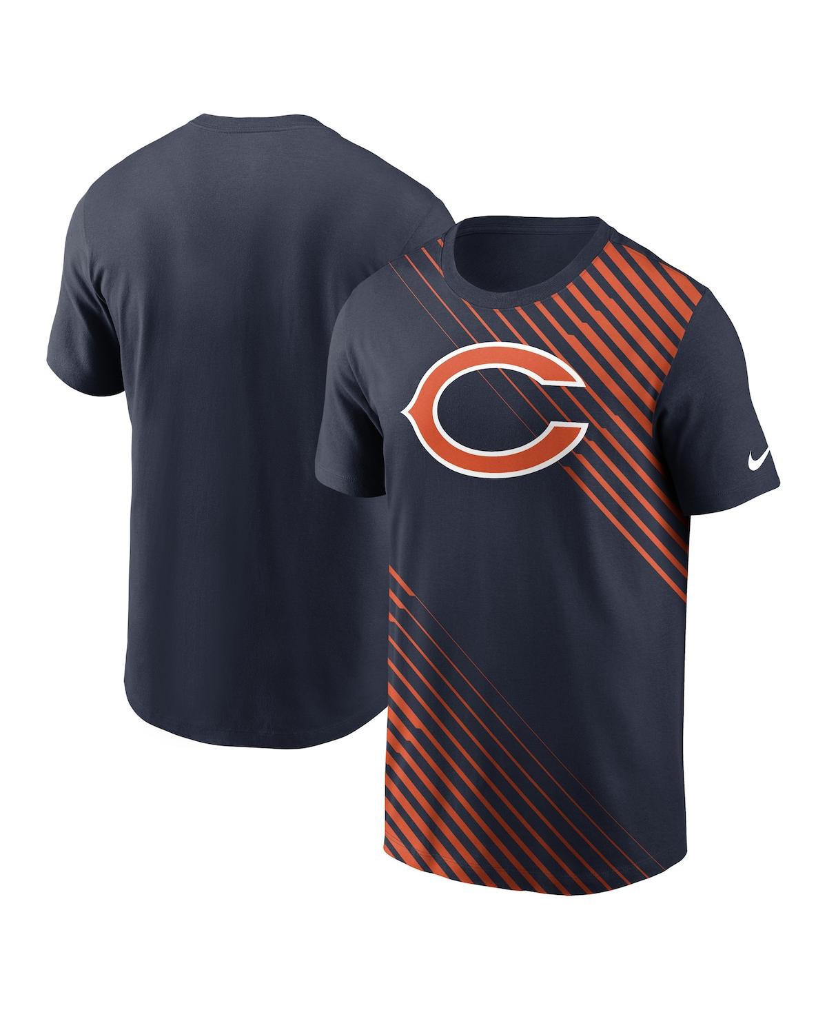 Nike Men's Yard Line (nfl Chicago Bears) T-shirt In Blue