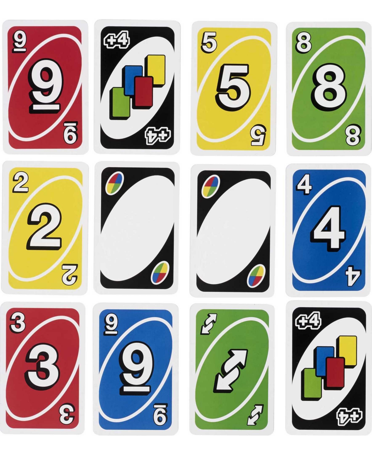 Mattel Giant Uno Card Game In Multi