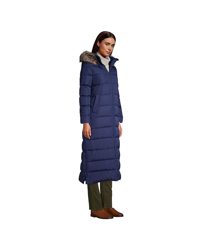 Lands' End Women's Down Maxi Winter Coat Macy's