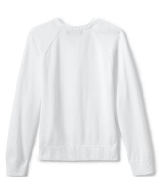 Girls School Uniform Cotton Modal Cardigan Sweater