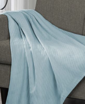 Diamond Pattern All Season Woven Cotton Blanket, King