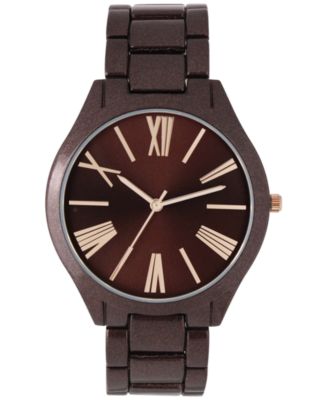 I.N.C. International Concepts - Women's Brown Bracelet Watch 42mm