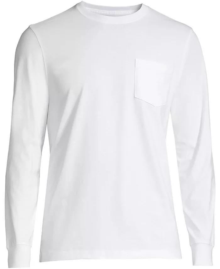 Big & Tall Super-T Long Sleeve T-Shirt with Pocket - thumbnail 6