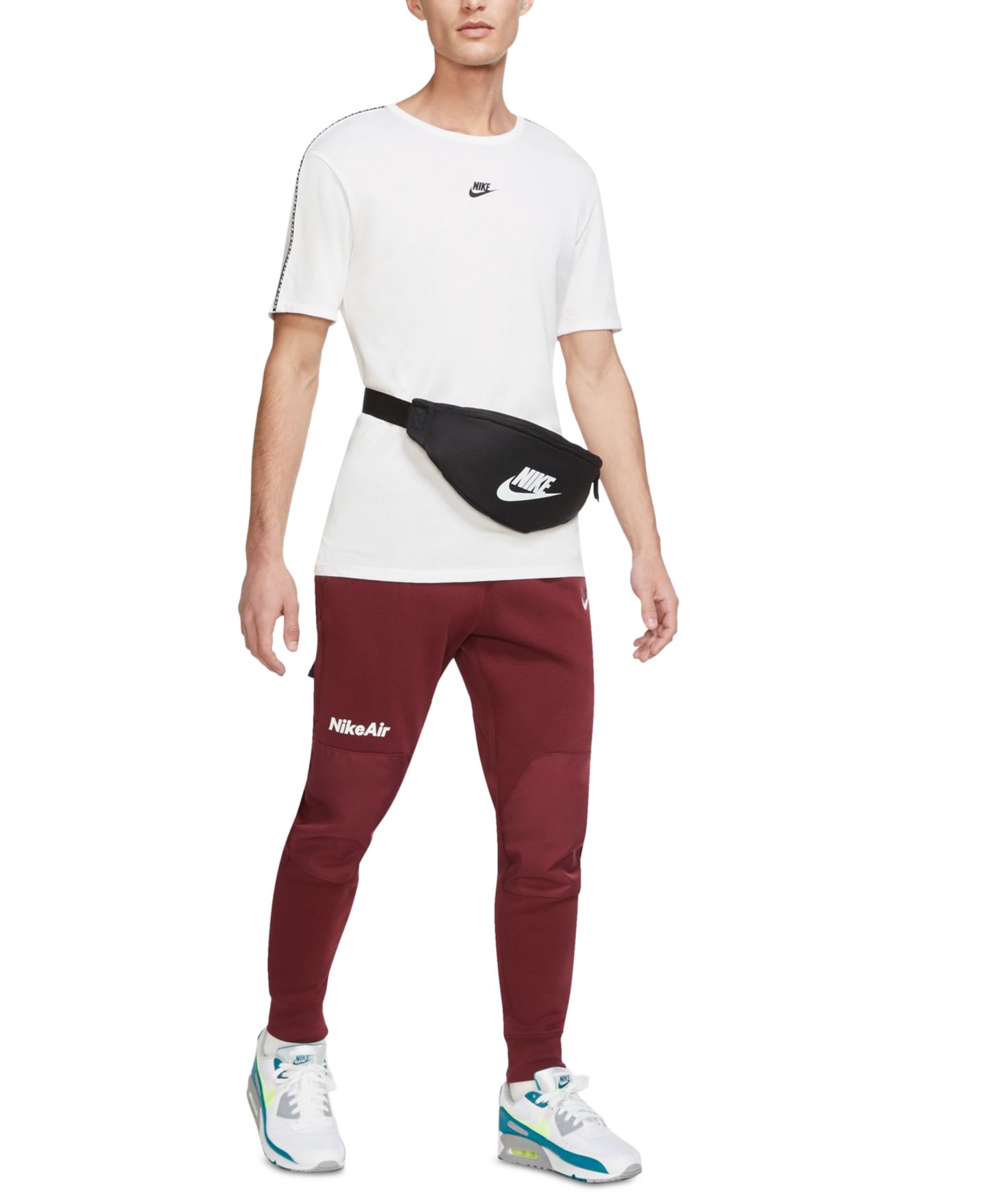 Сумка Nike Heritage Waistpack 3L, цвет: Чёрный — фото 6