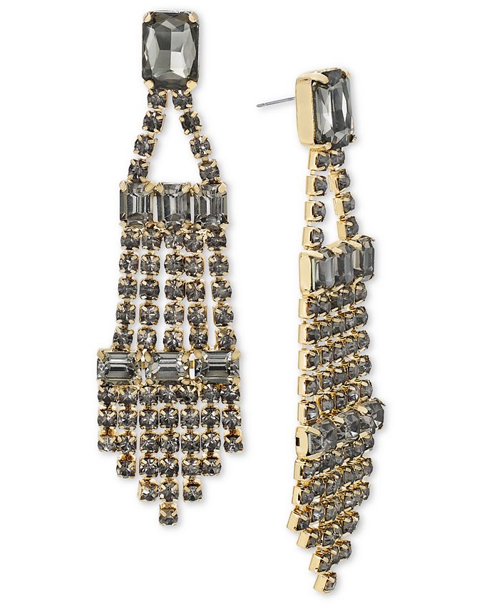 Macys 2025 rhinestone earrings