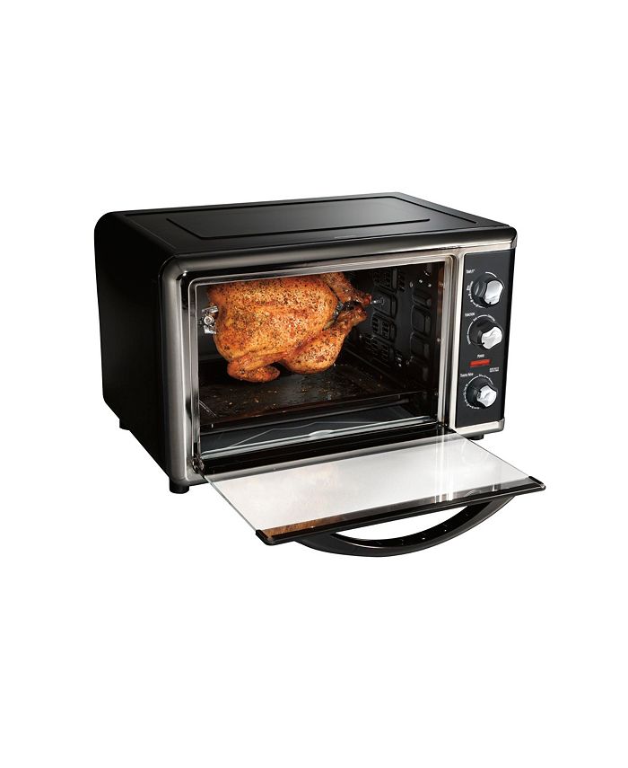 Hamilton Beach Countertop Oven With Convection Rotisserie Macy's
