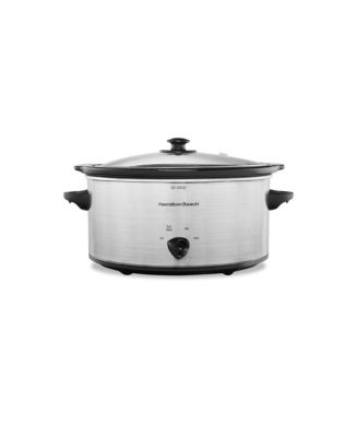 Hamilton Beach Slow Cooker 5 Quart Capacity - 33156RG - Macy's