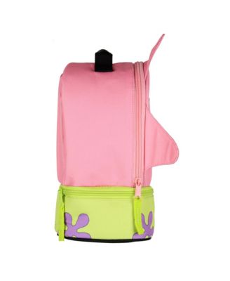 Lunch Box Patrick Star 3D Character Dual Compartment Insulated Lunch Bag Tote