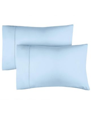 Soft 400 Thread Count Cotton Set of 2 Pillowcase, King Size
