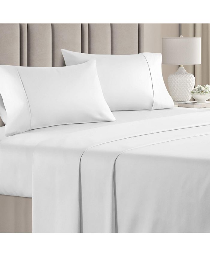 CGK Unlimited 4 Piece Deep Pocket Cooling Sheet Set Rayon from Bamboo