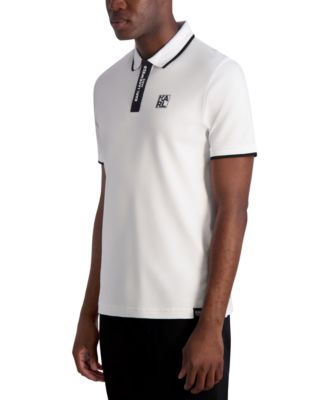 Men's Slim-Fit Logo-Tape Polo Shirt, Created for Macy's 