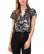 Macy's last outlet act women's tops