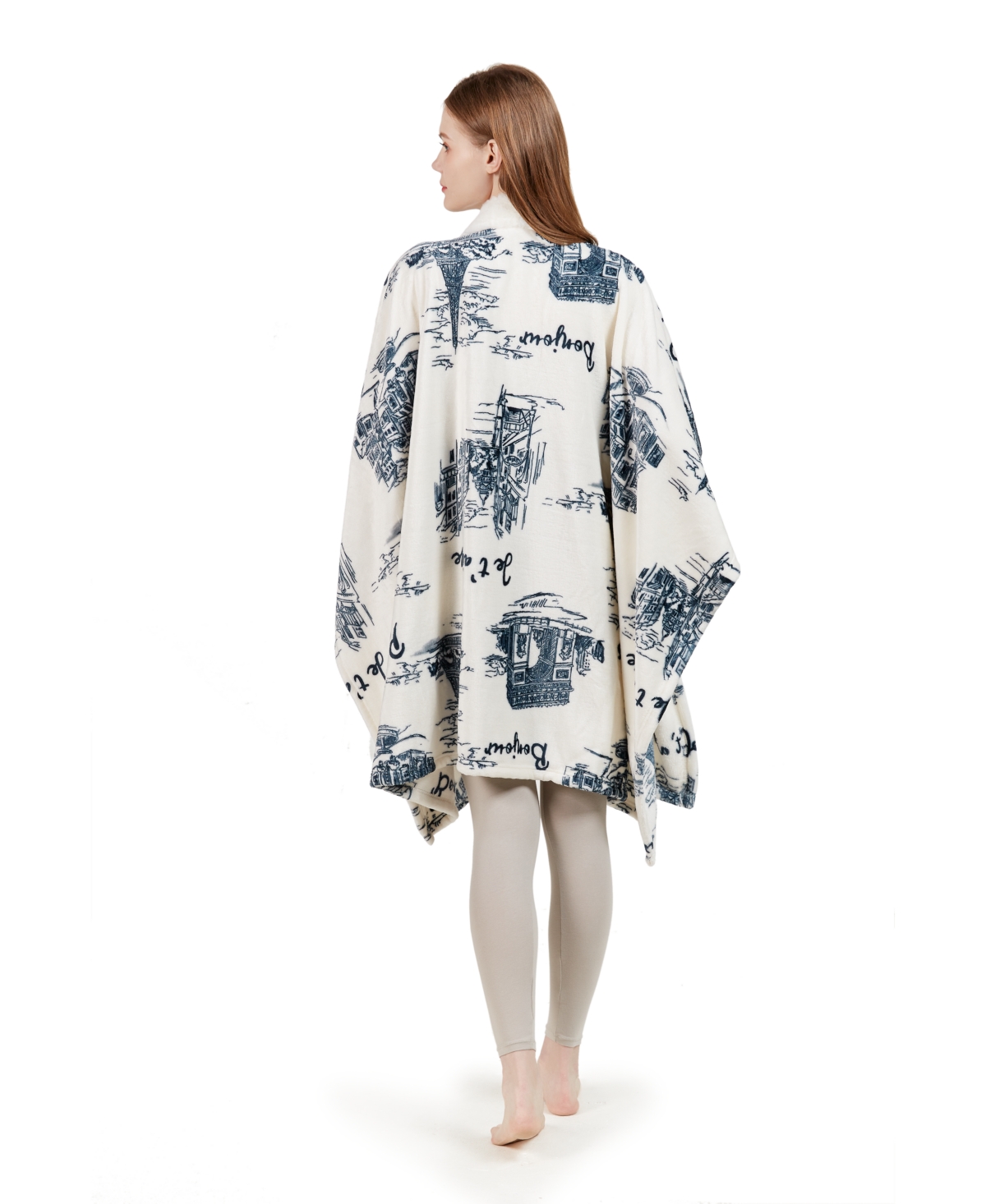 Charter Club Cozy Plush Wrap Robe Throw, 50