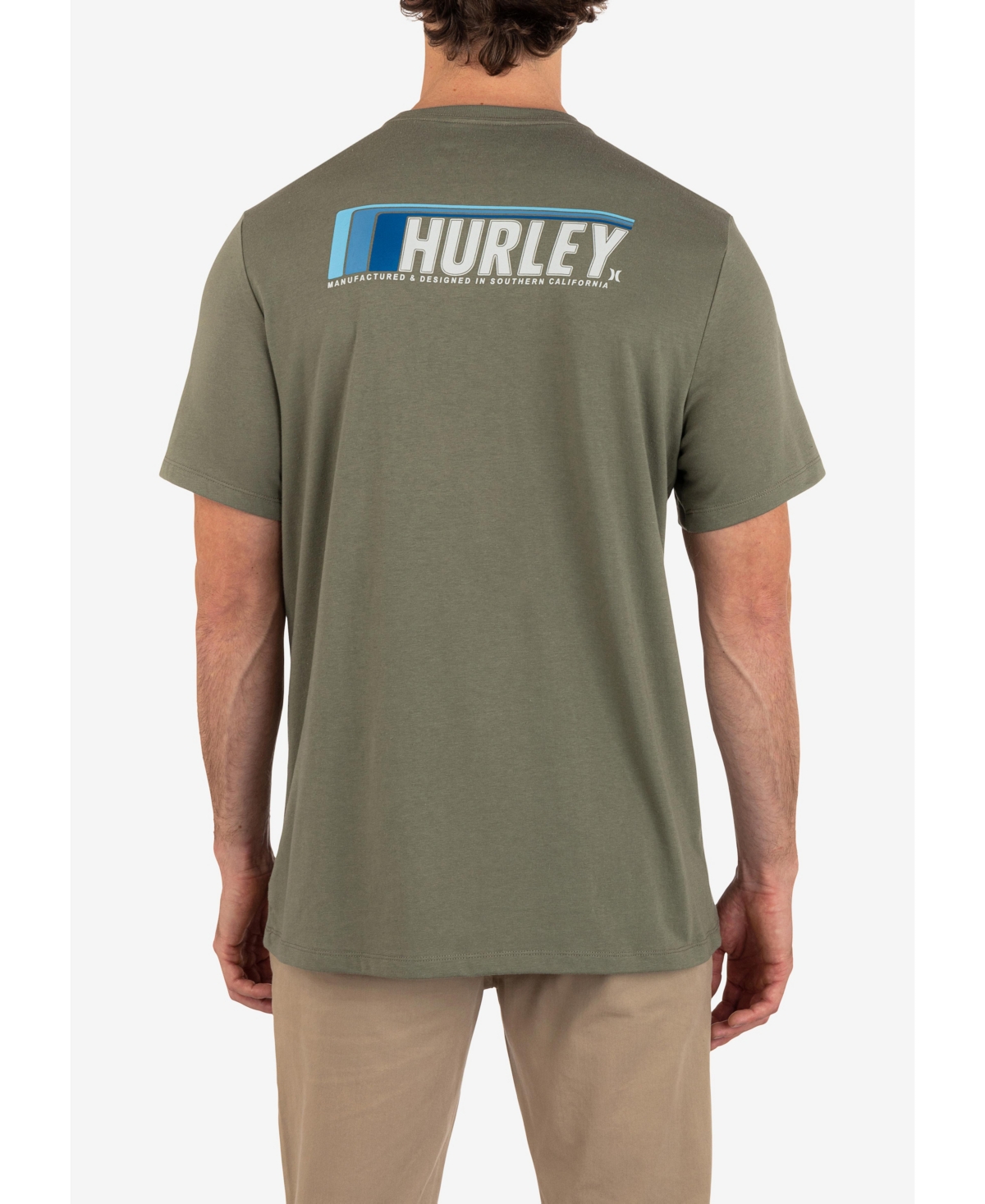 Hurley Men's Everyday Explore Honcho Short Sleeve T-shirt In Army
