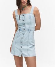 Macys denim dress on sale