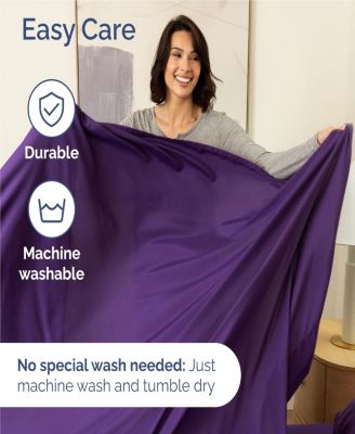 Deep Pocket Microfiber 3 Piece Sheet Set, Twin Extra Long