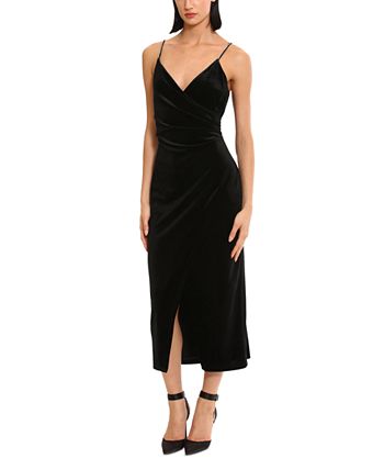 Donna Morgan Women s Rhinestone Strap Midi Dress Macy s
