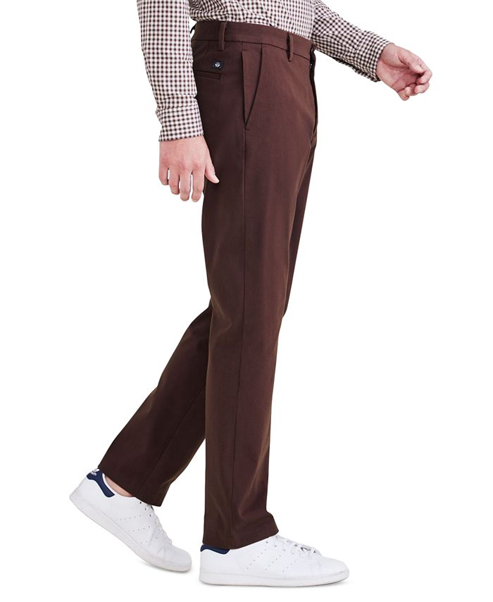 Dockers Men's City Tech Trouser Slim Fit Smart 360 Tech™ Pants - Macy's