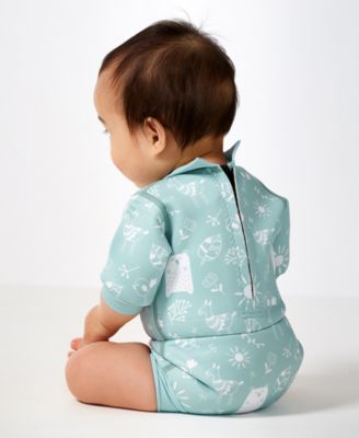Baby Girls Happy Nappy Wetsuit with Swim Diaper