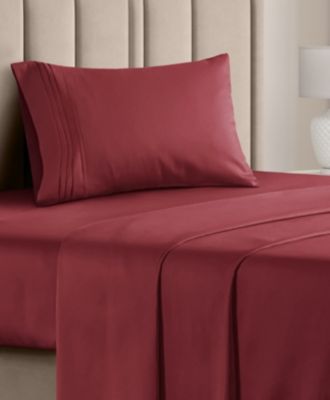 Easy Fit Microfiber 3 Piece Sheet Set, Twin