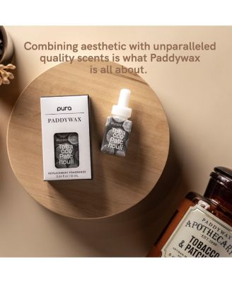 & Paddywax -Tobacco & Patchouli - Home Scent Refill - Smart Home Air Diffuser Fragrance - Up to 120-Hours of Luxury Fragrance per Refill - 2 Pack