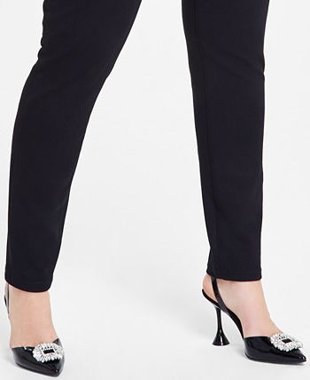 Shop Plus Size Tall Ponte Everyday Pant in Black