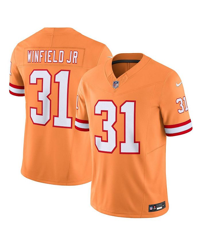 Nike Men's Antoine Winfield Jr. Orange Tampa Bay Buccaneers Throwback Vapor  F.U.S.E. Limited Jersey - Macy's