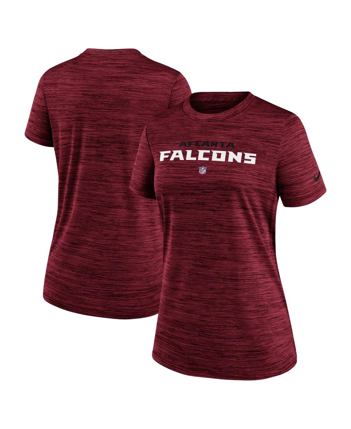 Nike Women's Dri-fit Sideline Velocity (nfl Atlanta Falcons) T-shirt In Red