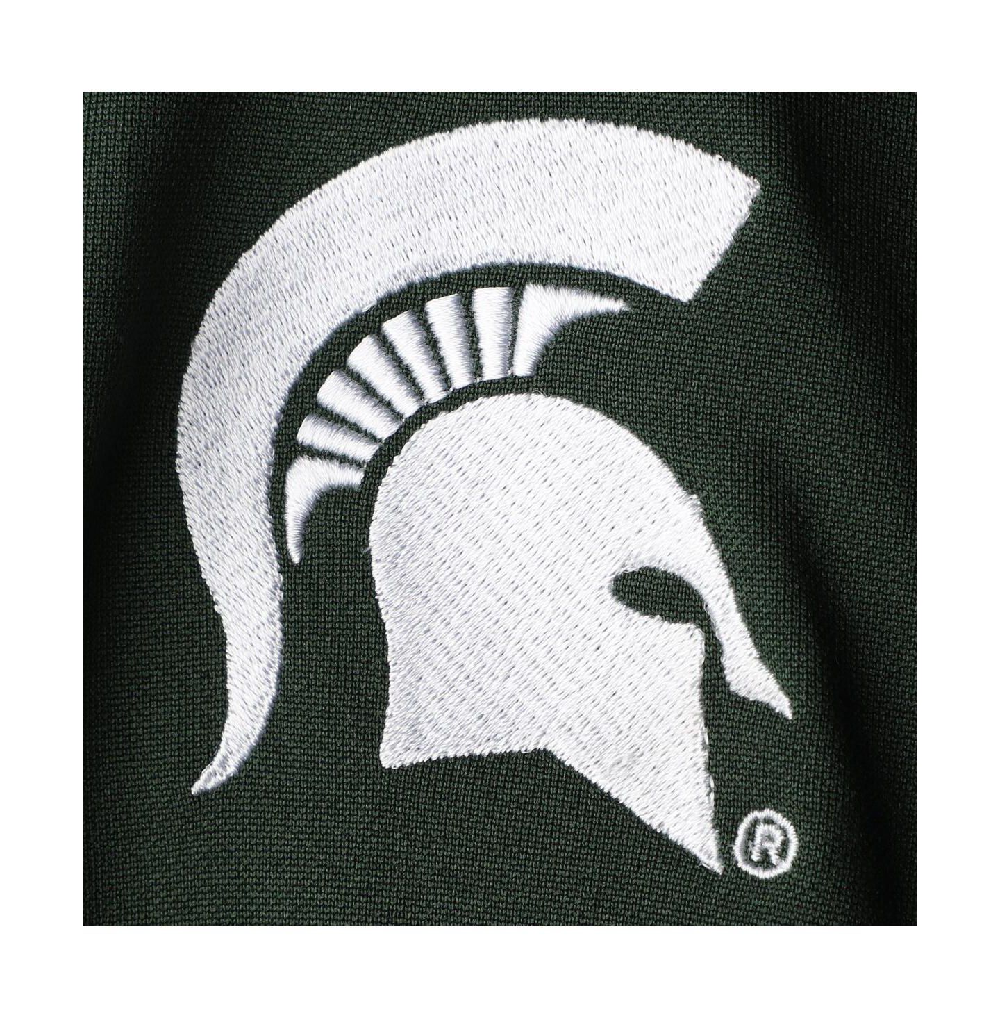 Little King Apparel Big Girls Green Michigan State Spartans Two-Piece Cheer Set — фото 3
