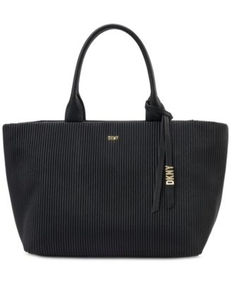 Dkny hot sale leather tote