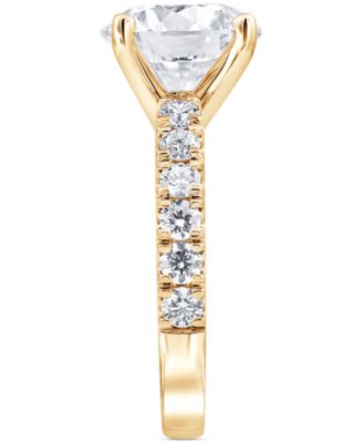 Badgley Mischka Certified Lab Grown Diamond Engagement Ring (6 ct. t.w.) in 14k Gold
