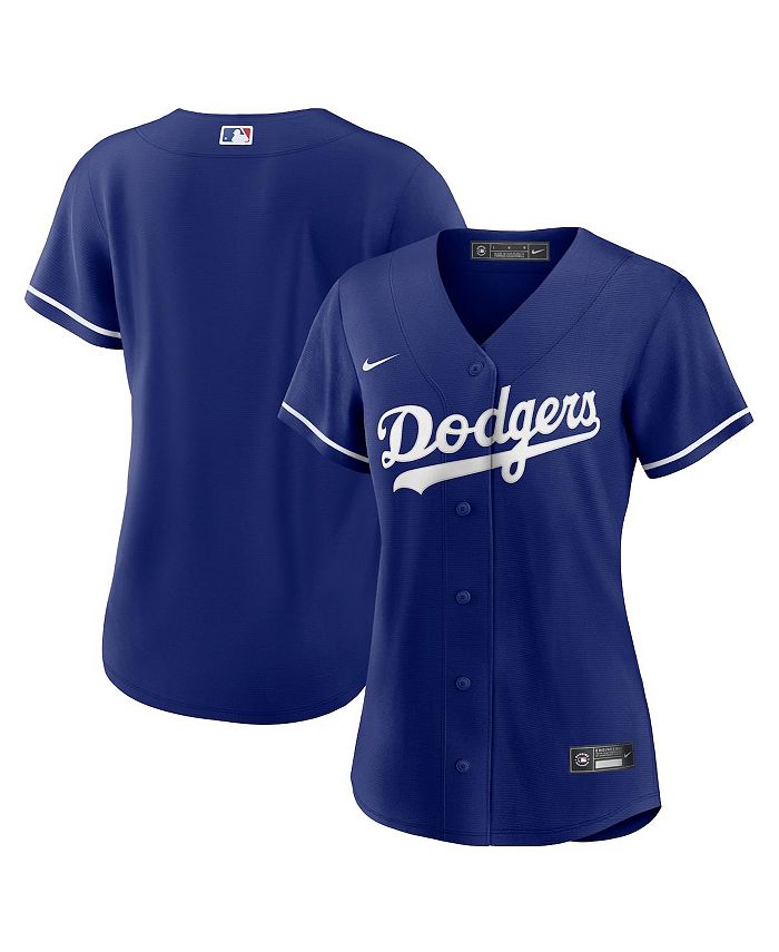 Los Angeles Dodgers Sweater Womens 18 Blue Baseball MLB Sportswear Ladies