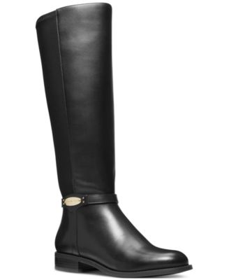 Michael kors wide calf riding sales boots