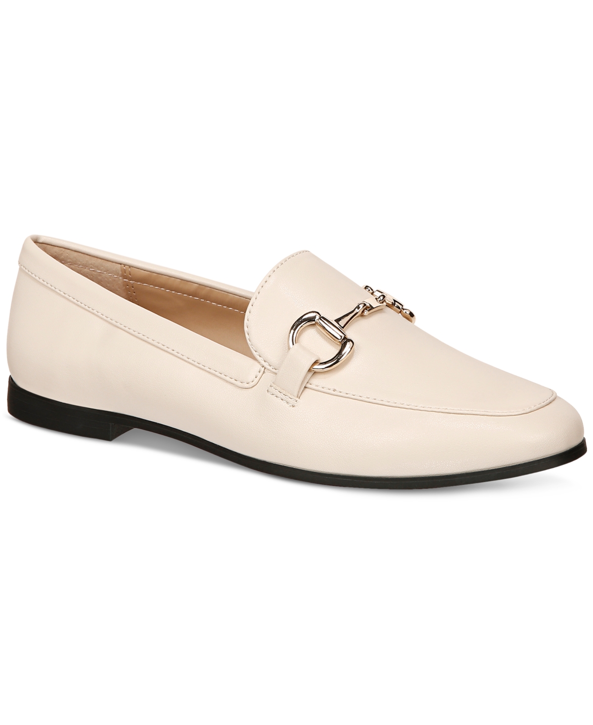 Alfani Women's Gayle Loafers, Created For Macy's In Bone Smooth