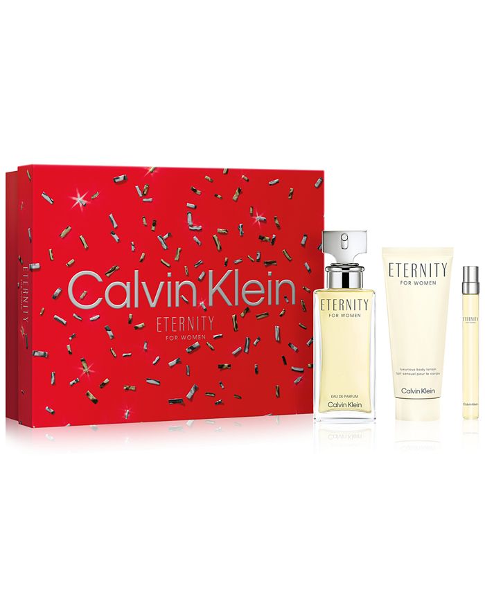 Calvin Klein 3-Pc. Eternity Eau de Parfum Gift Set - Macy's