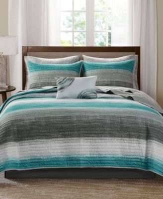 Madison Park Essentials - Essentials Saben 8-Pc. Full Coverlet Set