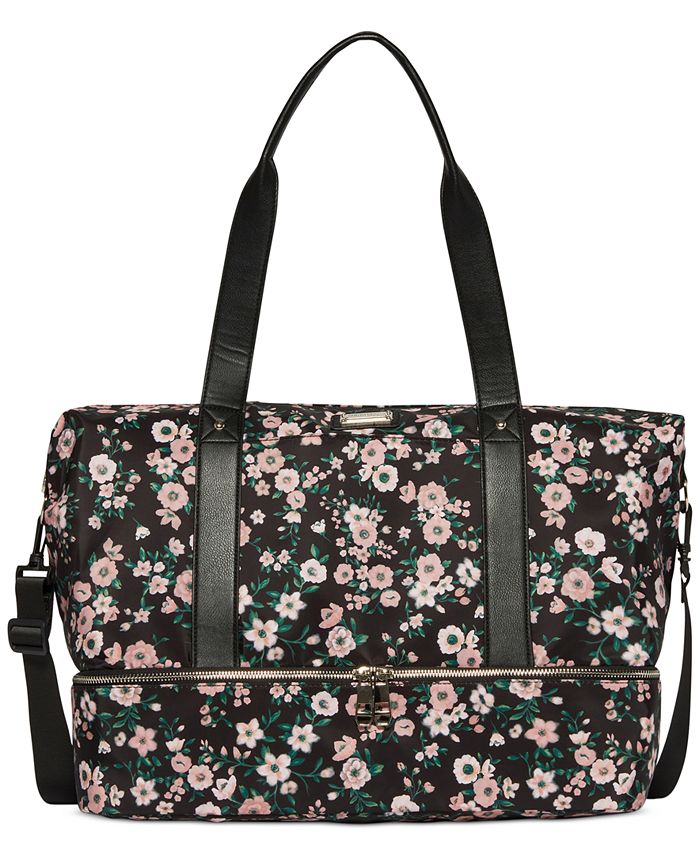 Madden girl online black weekender bag