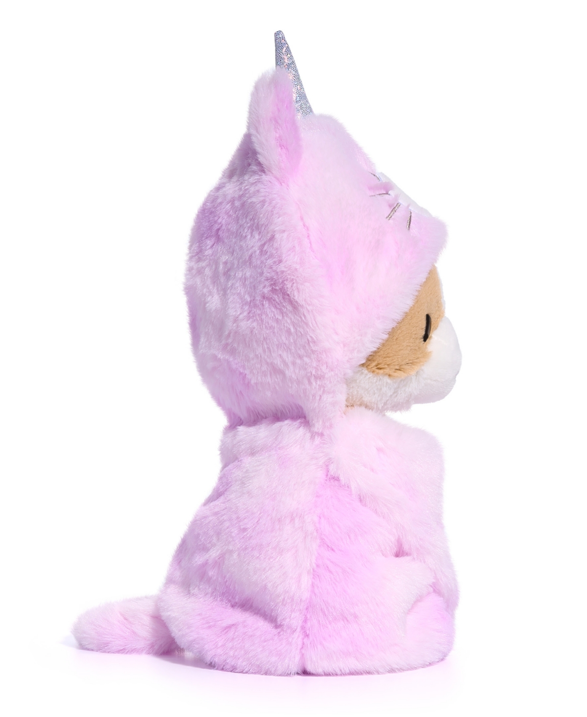 GEOFFREY'S TOY BOX 10" COZIE FRIENDS TEDDY CORGI CATICORN, CREATED FOR MACYS 