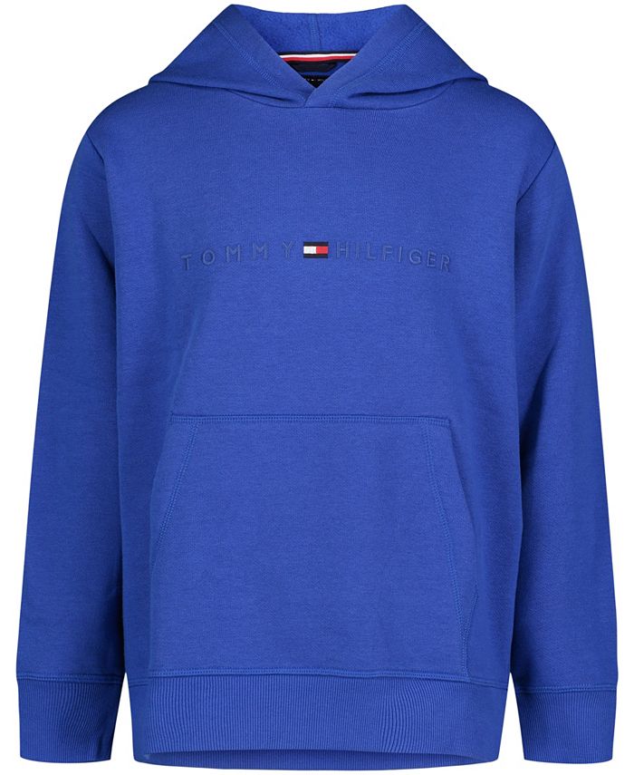 Baby blue tommy deals hilfiger hoodie