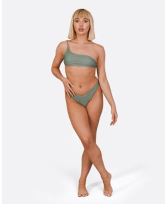 Women's Sahara Sage Cold Shoulder Bikini Top