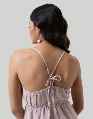 Women's Strappy Midi Camisole Dress