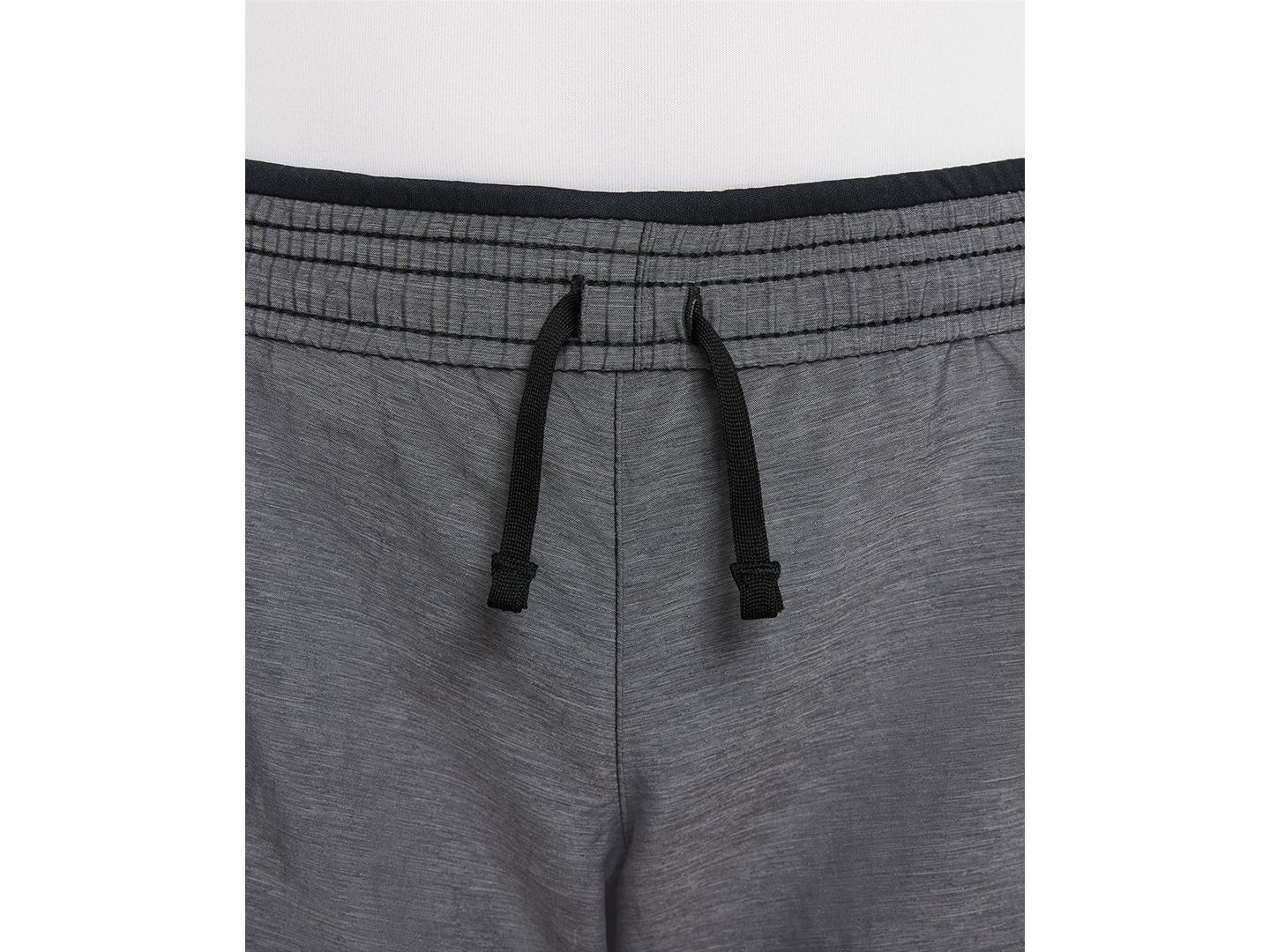 Шорты Nike Dri-Fit Tempo Running Shorts для девочек, цвет: Чёрный меланжевый — фото 3